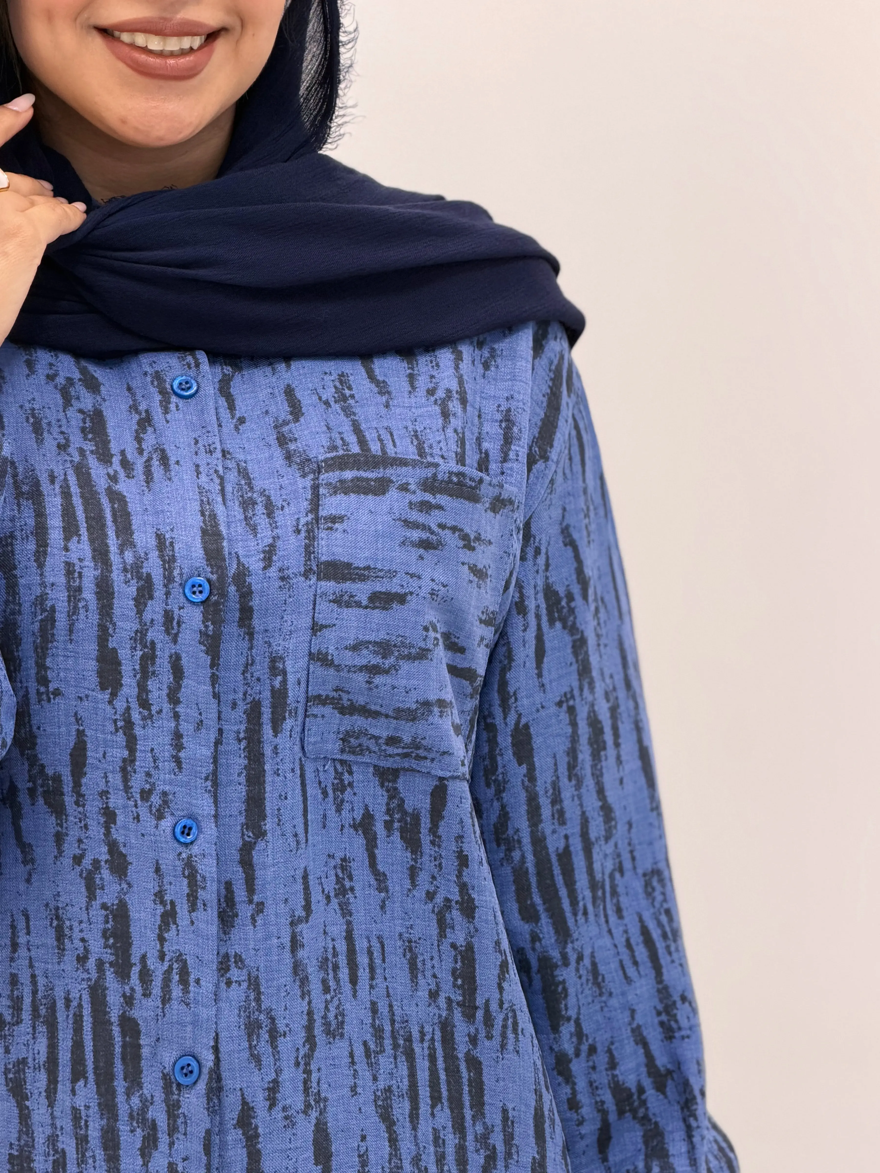 4652-شومیز آبرنگی آیشن